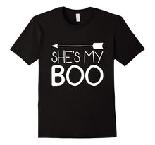 She's My Boo Ghost Halloween Party Tshirt Gift Mens Couple T