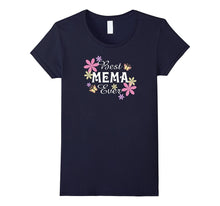 Best Mema Ever Floral T-Shirt
