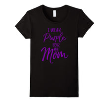 I Wear Purple for My Mom Shirt Lupus & Alzheimer's Awareness