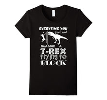 Imagine a T-Rex Trying to Block Volleyball Gift T-Shirt