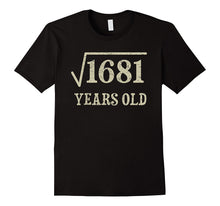 41 Yrs Years Old Square Root of 1681 41st Birthday T-Shirt