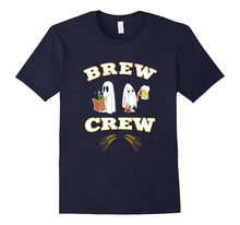 Cute Halloween Brew Crew Wine Beer Lovers Funny Gift T-Shirt
