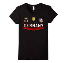 Germany Soccer Tshirt With Number 10 - Sports Apparel
