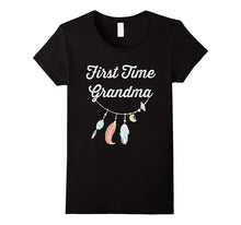 1st Time Grandma T-Shirt New Grandmother Gift