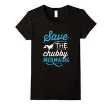 Save the Chubby Mermaids Narwhal T Shirt