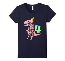 Birthday Girl 4 T Shirt- 4 Year Old Birthday Tee