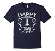1st Wedding Anniversary 1 Year Happy Marriage Gift Shirt