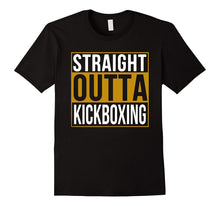 Straight Outta Kickboxing T-Shirt - Funny Kickboxing TShirts