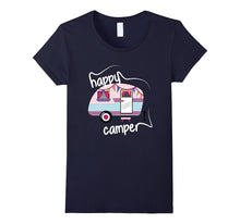 Happy Camper Road Trip Camping Vacation Glamping Shirt