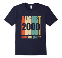Retro August 2000 T-Shirt 17 Yrs Old Bday 17th Birthday Tee