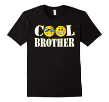 Cool Brother With Cute Emoji Funny T-Shirt Gift