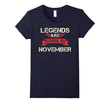 Legends Are Born in November Birthday Month T Shirt