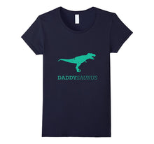 Daddysaurus Dinosaur Dad Cool Fathers T-Shirt