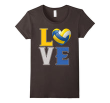 Love Voleyball Heart Best Fun Birthday Gift T-Shirt