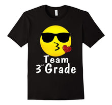Team 3rd Grade Shirts Gifts for Teacher Emoji Hearts Love