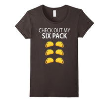 Check Out My Six Pack Funny Taco Shirt
