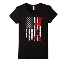 Cute Hairstylist Shirt American Flag Great Gift Hairdresser