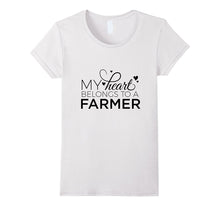 Farmer Wife Shirt- Heart Belongs to a Farmer, Farmer Gift