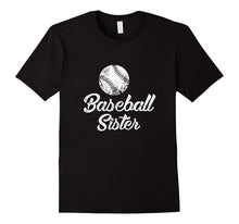 Baseball Sister Shirt, Cute Funny Player Fan Gift