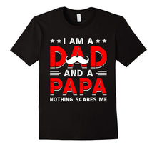 A Dad and a Papa. Funny Family Tshirt Daddy Fathers Day Gift