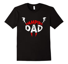Mens Funny Vampire Dad Halloween Party Costume T Shirt