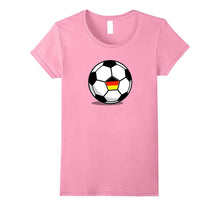 Germany Flag on Soccer Ball German Jersey T-Shirt
