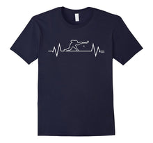 Hockey Heartbeat, I Love Hockey T-Shirt