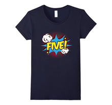 5 Years Old 5th Birthday B-Day Superhero T-Shirt