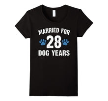 Married for 28 Dog Years 4th Wedding Anniversary T-Shirts