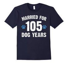 Married for 105 Dog Years 15th Wedding Anniversary T-Shirts