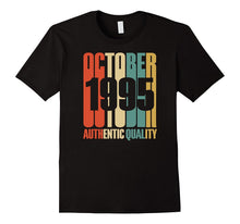 Retro October 1995 T-Shirt 22 Yrs Old Bday 22th Birthday Tee