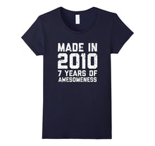 7th Birthday Shirt Gift Age 7 Year Old Boy Girl Tshirt Tee