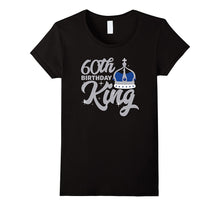 60th Birthday King T Shirt Celebration Party Sixty