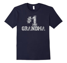 #1 Grandma T Shirt - Number One Grandmother Mother Gift Tee