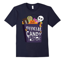 Official Candy Taster Halloween Shirt for Parents Mom Dad