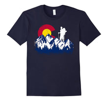 Colorado Flag Hiking T-Shirt for Hiker