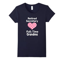 Retired Secretary Full-Time Grandma Great Gift for Grandma