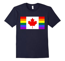 Rainbow Canadian Flag Shirt LGBTQ Rights