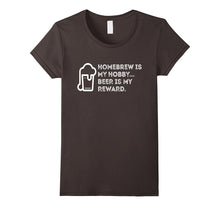 Homebrew Is My Hobby Beer Is My Reward Funny T-Shirt Tee