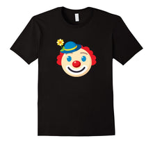 Emoji T-Shirt Clown Face Emoticon Funny Circus