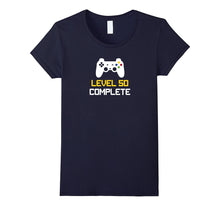Level 50 Complete, Birthday Shirt for 50 Year Old Gamers