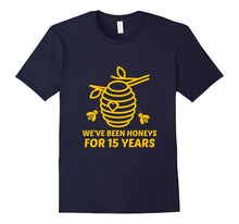 15th Wedding Anniversary Tee Shirt Marriage Gift for Couples