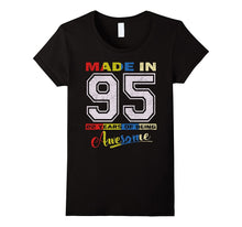 22th Birthday Shirt Made in 1995 22 Year Old Vintage Awesome