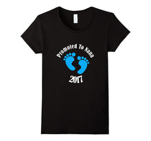 Promoted to Grandma Nana 2017 Tshirt It's a Baby Boy Proud