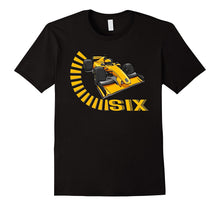 6 Years Old 6th Birthday Tshirt - Cool Race Car Tee for Boys