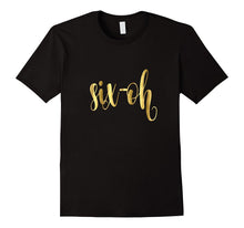 60th Birthday Shirt Gift Party Gold Big Six Oh Sixty 60