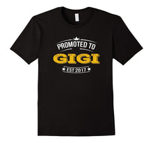 Promoted to Gigi Est 2017 Grandma Grandpa Shirts