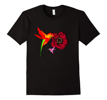 Hummingbird Mother Blossomed Flower Tshirt