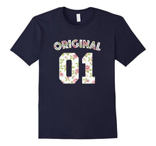 16th Birthday Gift 16 Year Old Girl Bday Floral 2001 T-Shirt