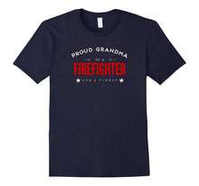 Proud Grandma of a Firefighter Tshirt - America's Finest